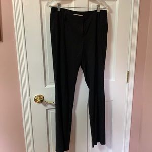 Loft Black Mid Rise Trousers